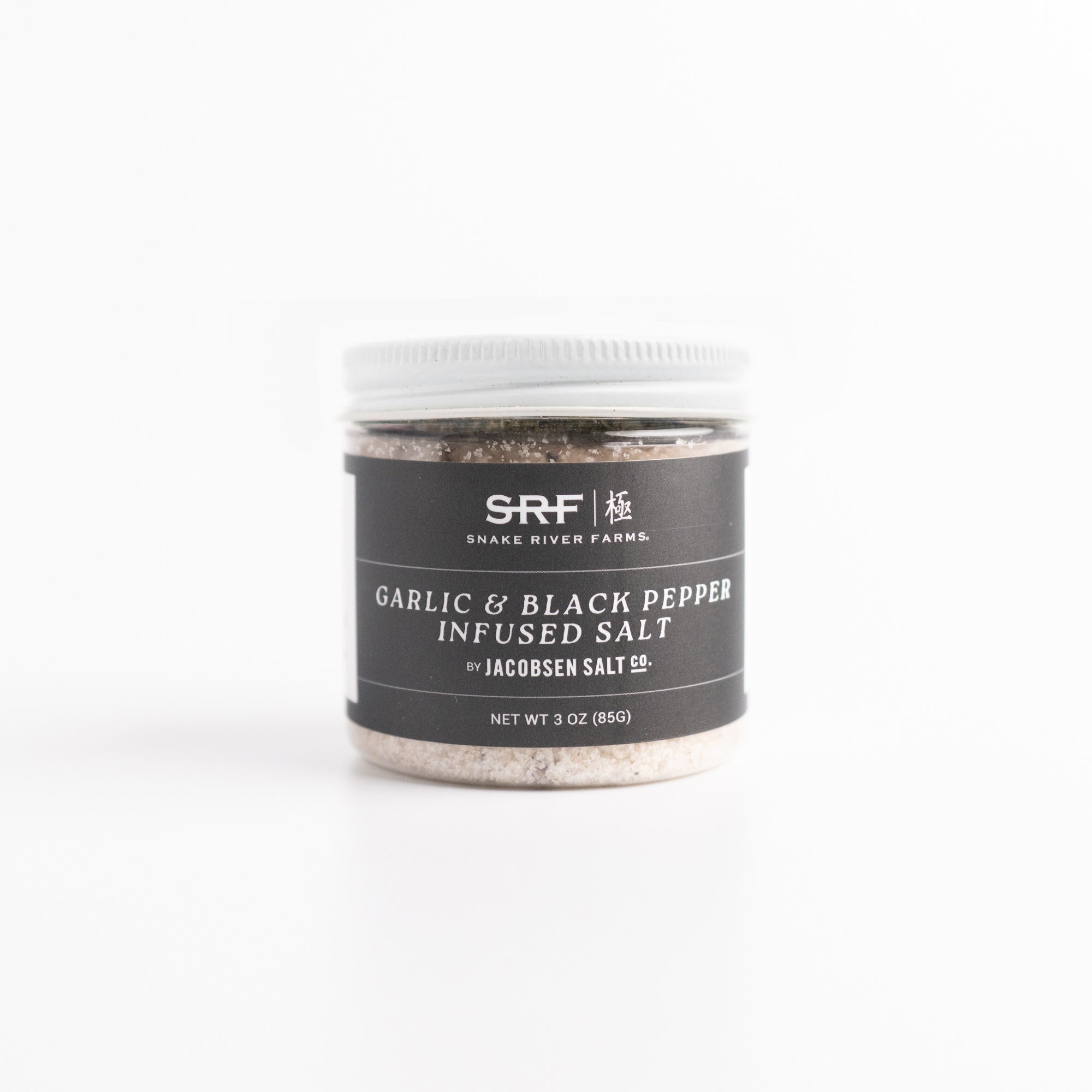 Garlic and Black Pepper Infused Salt | Jacobsen Salt Co x SRF