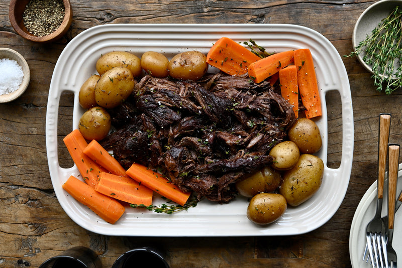 Slow Cooker Chuck Roast with Vegetables