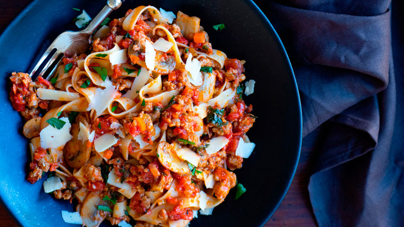 Kurobuta Pork & Mushroom Ragu 