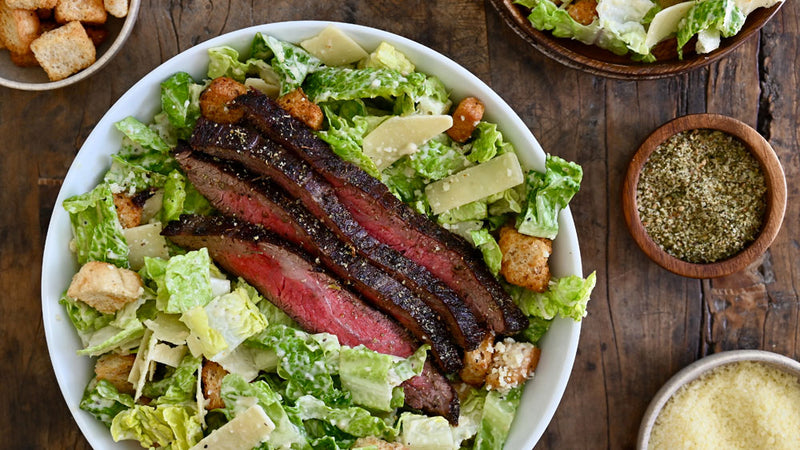 Wagyu Flank Steak Salad 