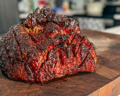 Brown Sugar Balsamic Glaze Ham
