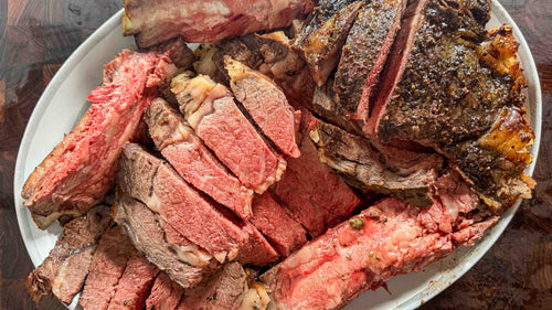 Porcini and Herb Crusted Prime Rib
