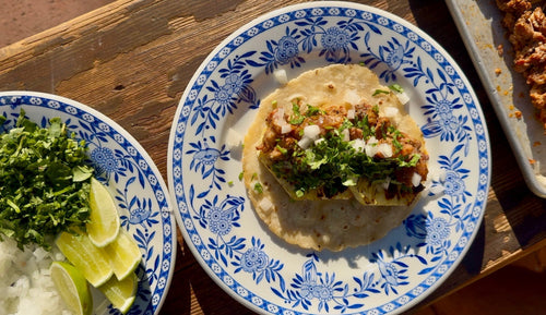 Al Pastor Pork Collar Tacos