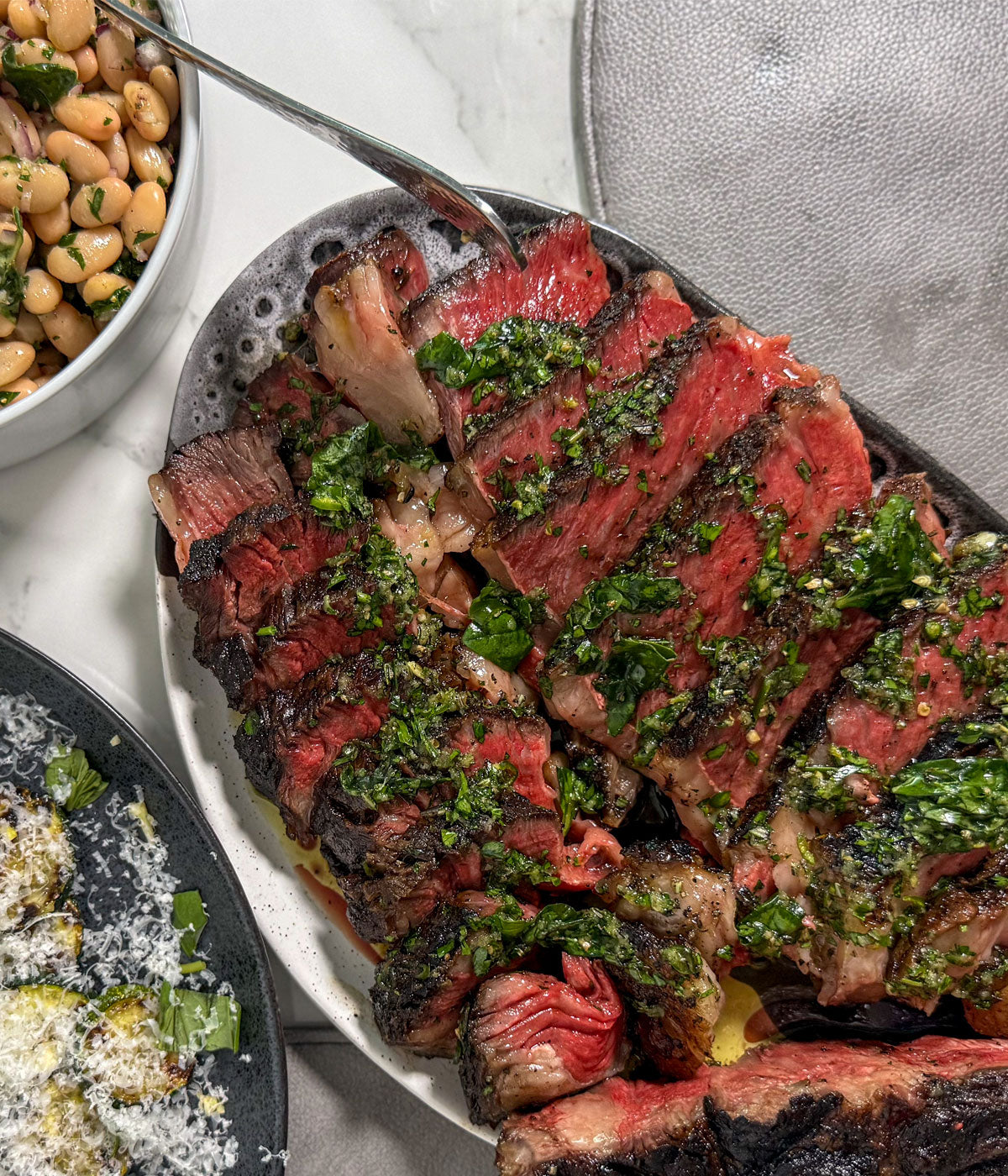 Snake River Ribeye Tuscan Cowboy Ribeye with Italian Chili Oil | Snake River Farms