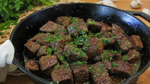Garlic Butter Steak Bites