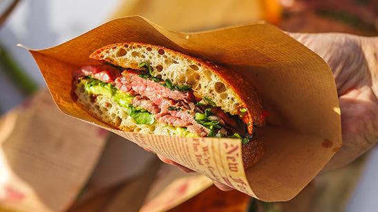 American Wagyu Tri-Tip Sandwich 