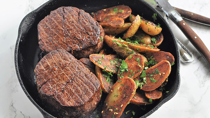 Chef’s Gold Filets with Skillet Roasted Potatoes