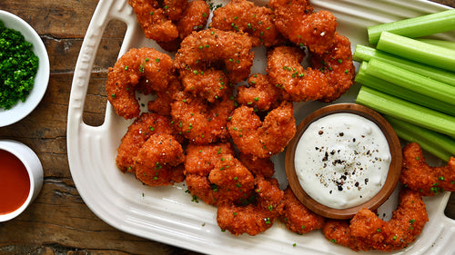 Crispy Buffalo Shrimp