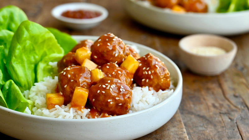 Sweet and Sour Pork Meatballs