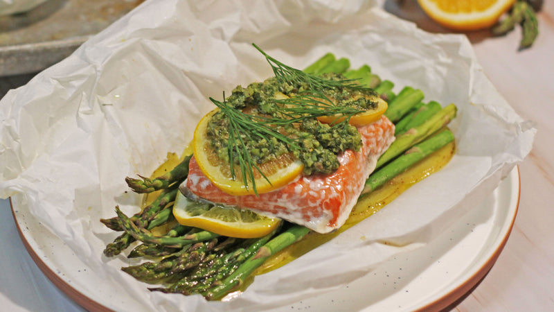 Salmon en Papillote