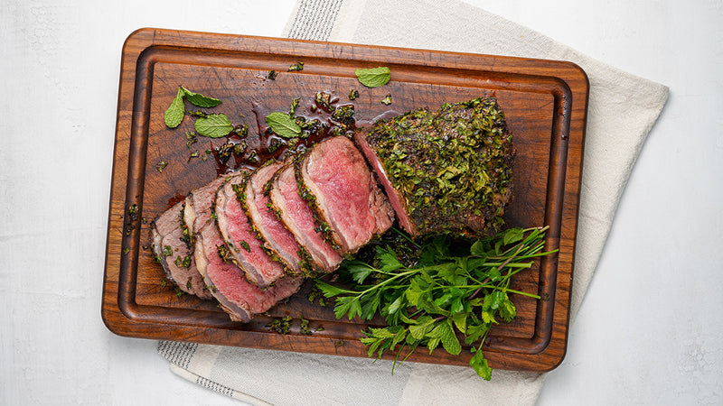 Herb Crusted Manhattan Roast