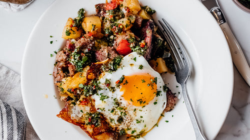 Smoked Beef Brisket Hash