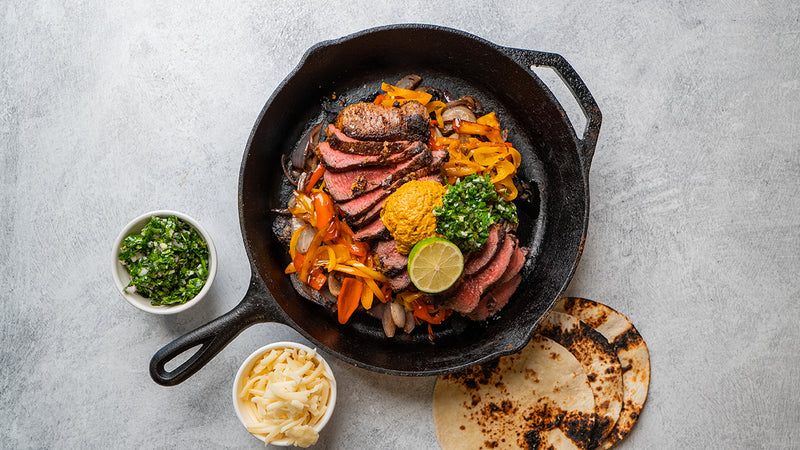 Summer Steak & Pepper Fajitas