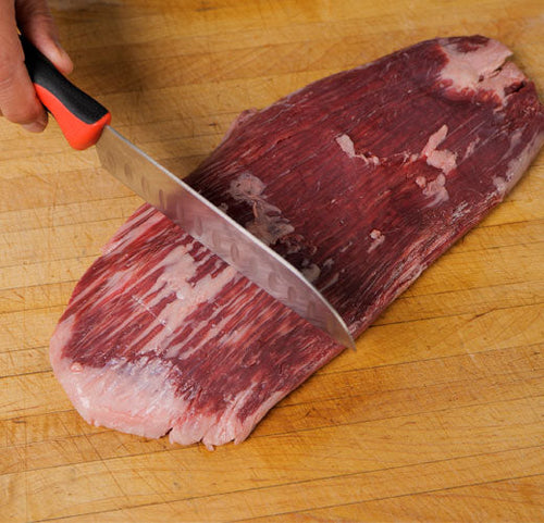 Cutting Steak Against the Grain