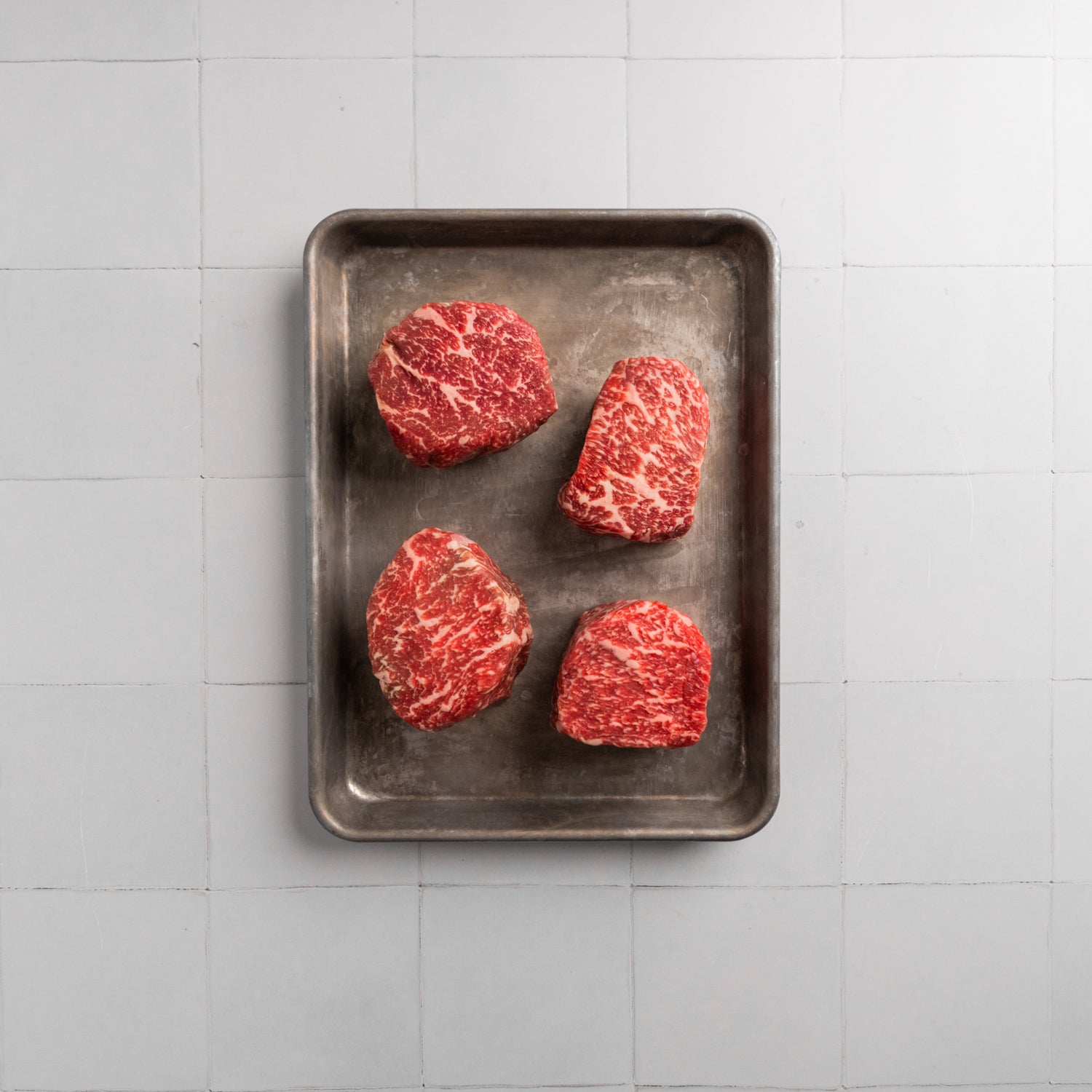 Four pack of SRF American Wagyu Ribeye Filets