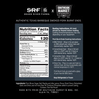 back of package nutrition facts 