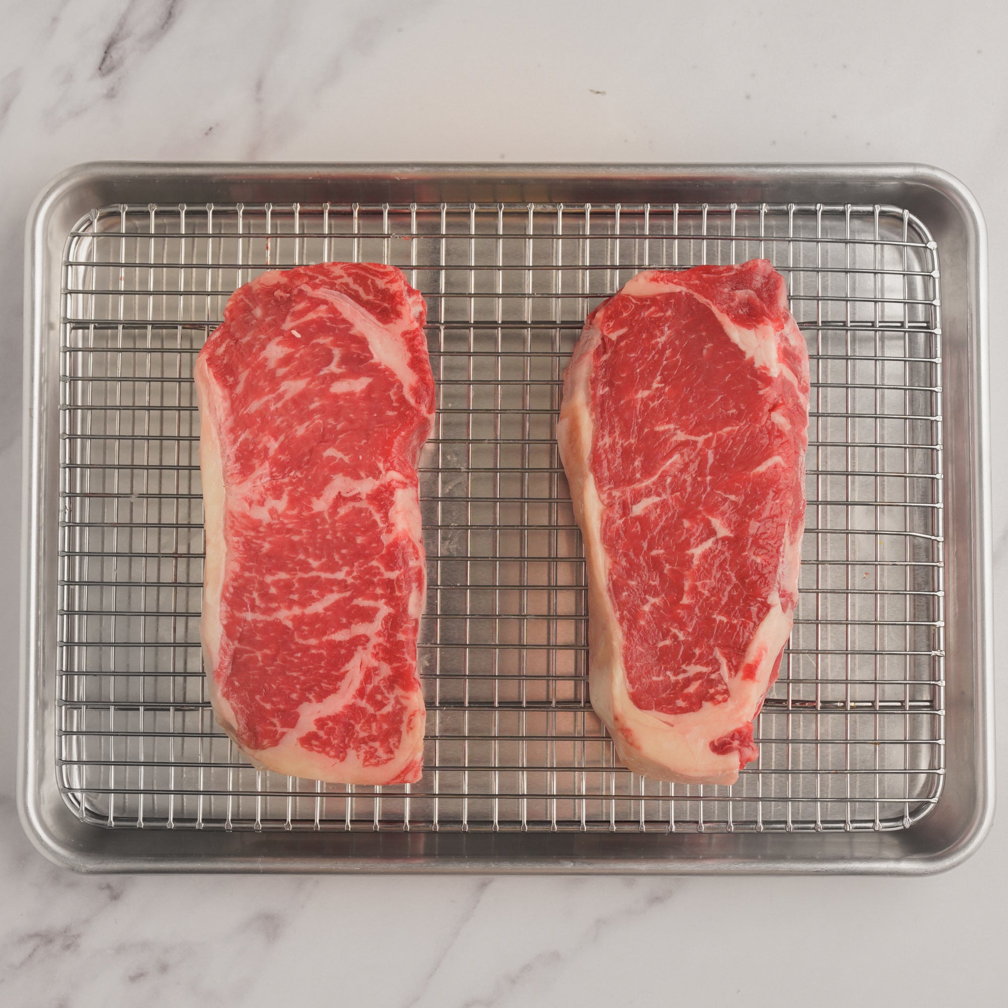 USDA Choice & Prime Dry-Aged New York Strip – Snake River Farms