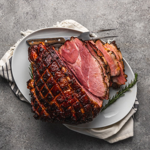 Window Ham Beyond Spiral Cut Ham: A Juicier Way to Serve Holiday Ham – Snake River ...