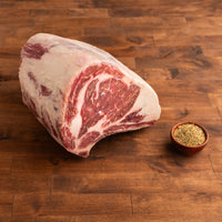 DRR Bone in Rib Roast and seasoning