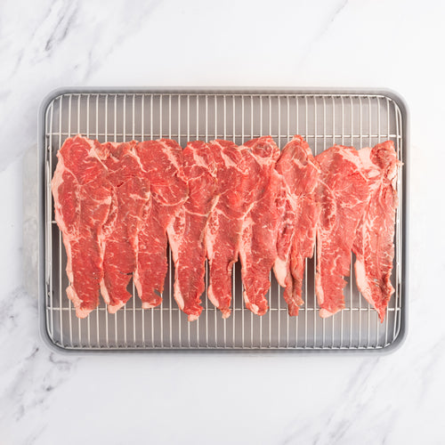 New York Strip Slices