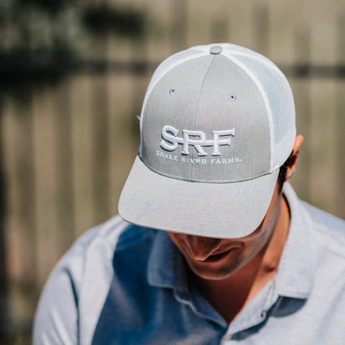 Grey Trucker Hat