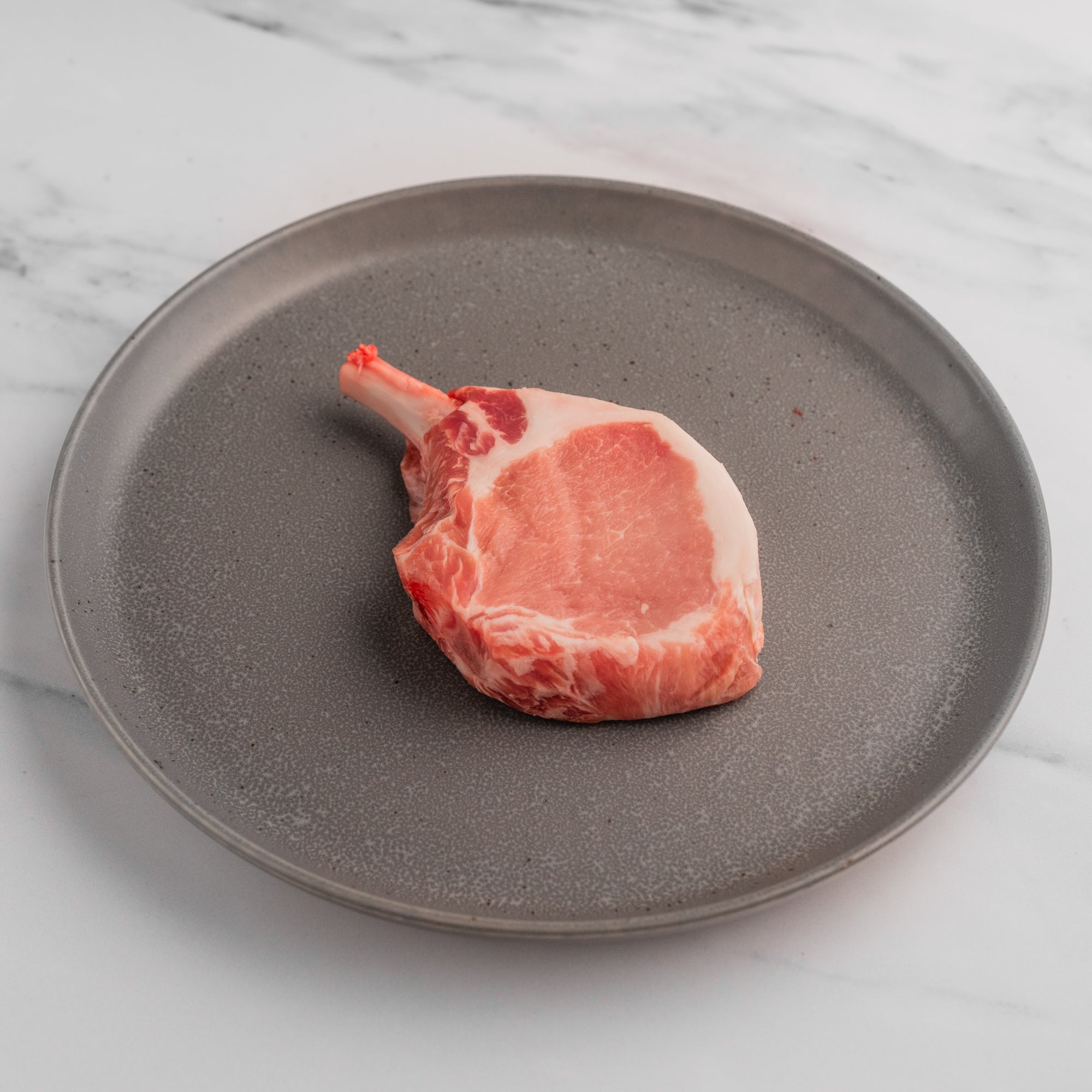 Buy Kurobuta Pork Chops - French Cut - Snake River Farms