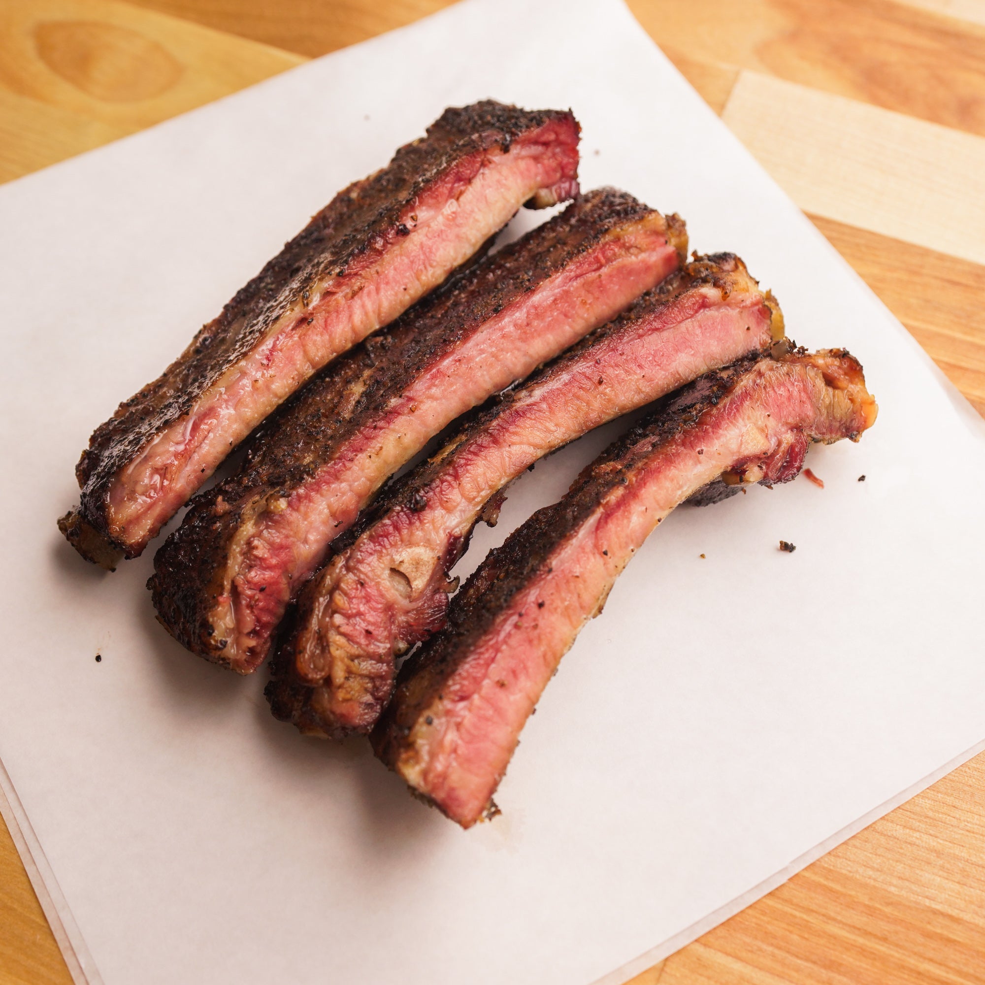 Buy Smoked Kurobuta Spare Ribs Online - Snake River Farms