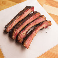 Sliced Smoked Pork Spare Ribs 