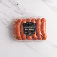 beef sausage 12 pack 