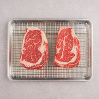 USDA Choice and USDA Prime comparison steaks 