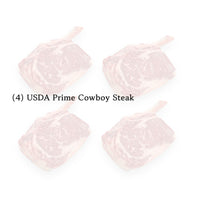 USDA Prime Cowboy Steak 4-Pack