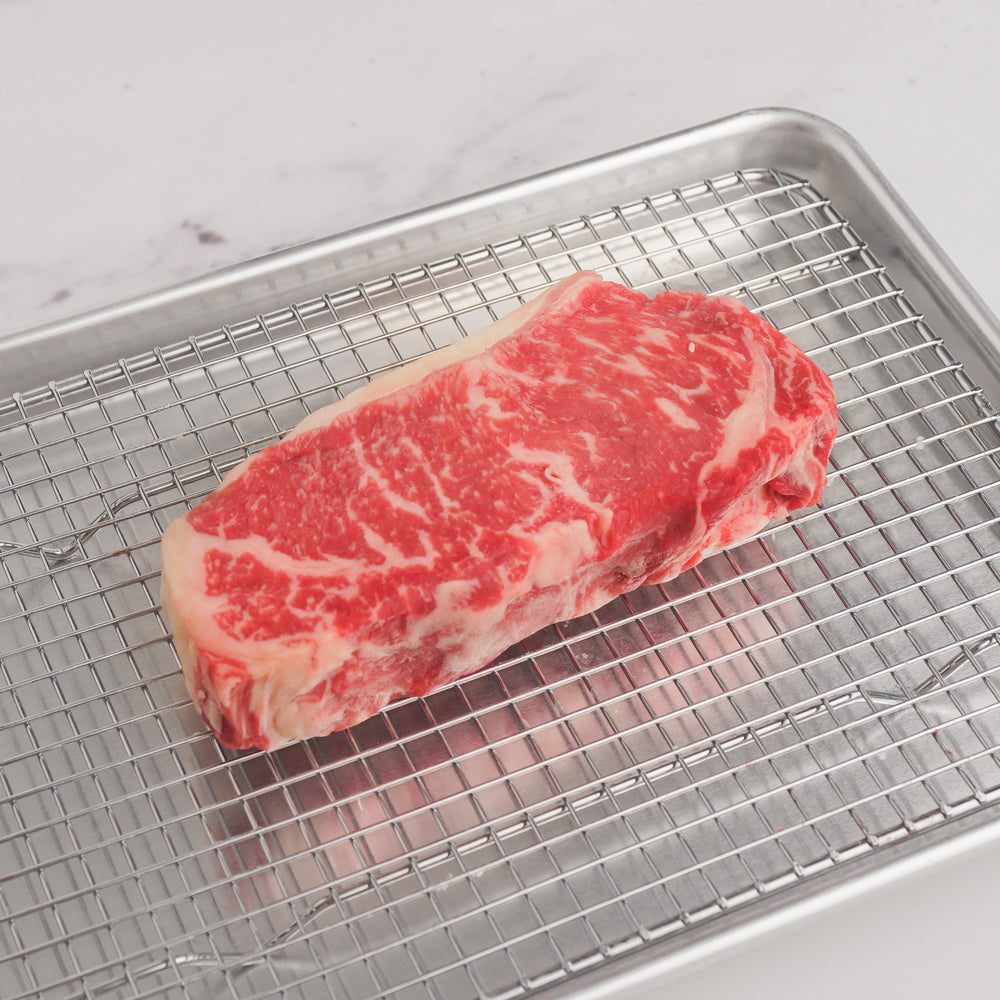 USDA Choice & Prime Dry-Aged New York Strip – Snake River Farms