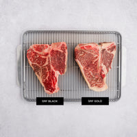 Porterhouse steak grade comparison  Black vs Gold Grade |lifestyle