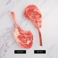 tomahawk steak SRF and SRF Gold comparison 