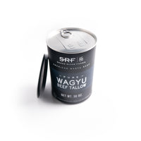 Can of SRF Pure Wagyu Beef Tallow on a white background