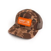 Duck Camo Hat with SRF Tag