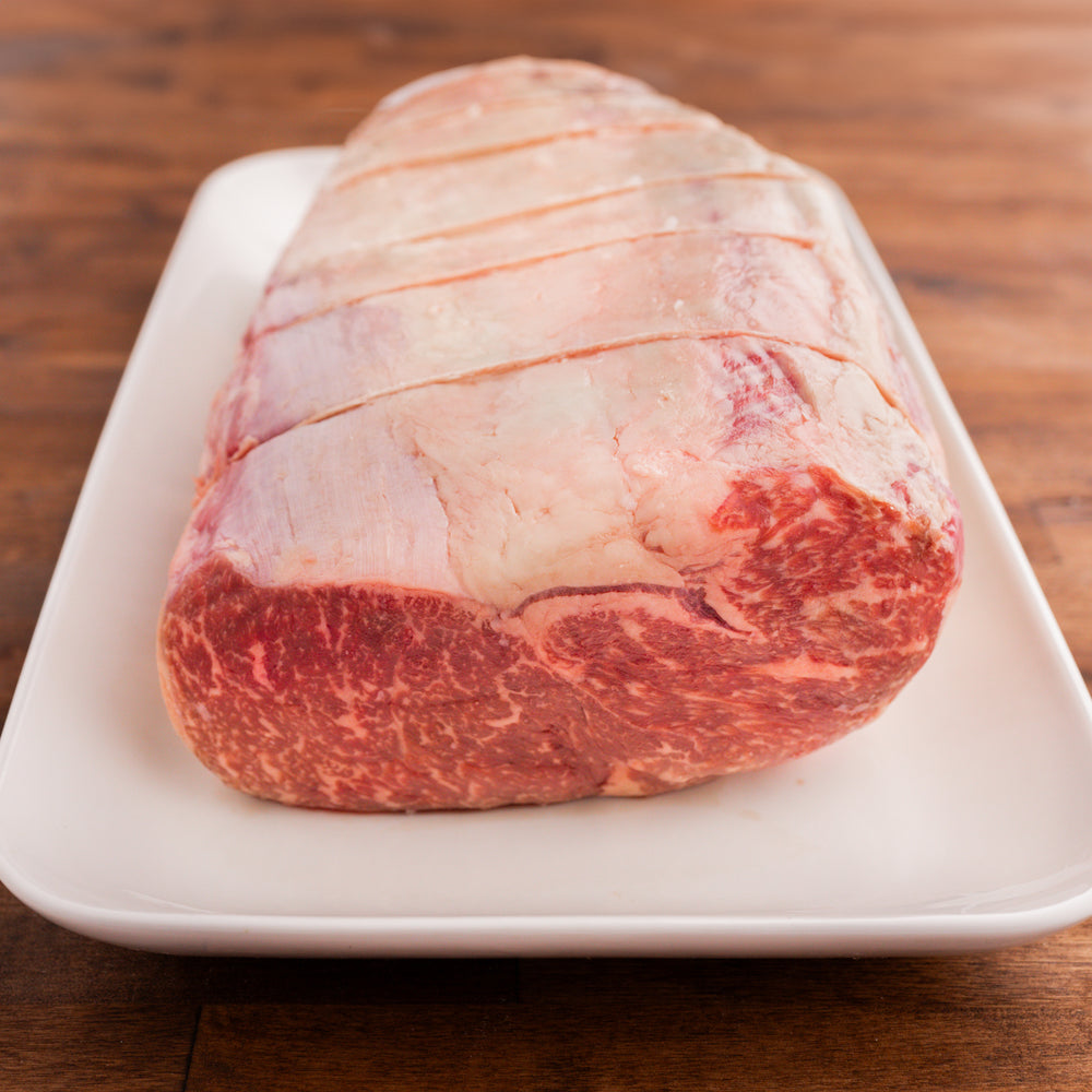 Snake River Ribeye American Wagyu Beef Ribeye Roast (6.5 lbs) - Snake River Farms