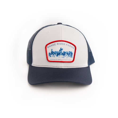 Red, White & Blue Patch Hat