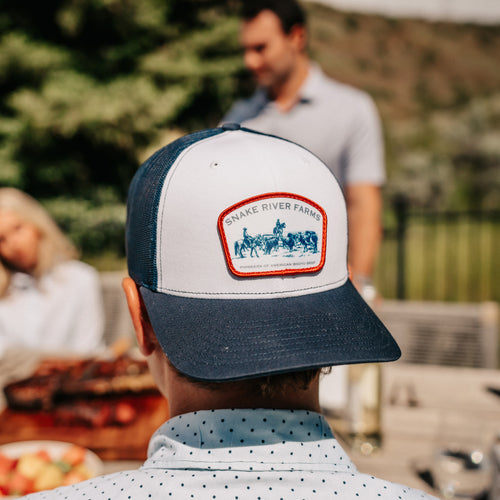 Red, White & Blue Patch Hat