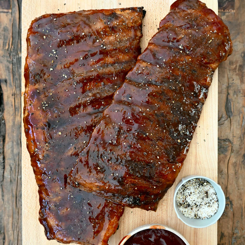 Easy Oven-Baked Kurobuta  Pork Ribs