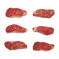 New York Strip Steaks 