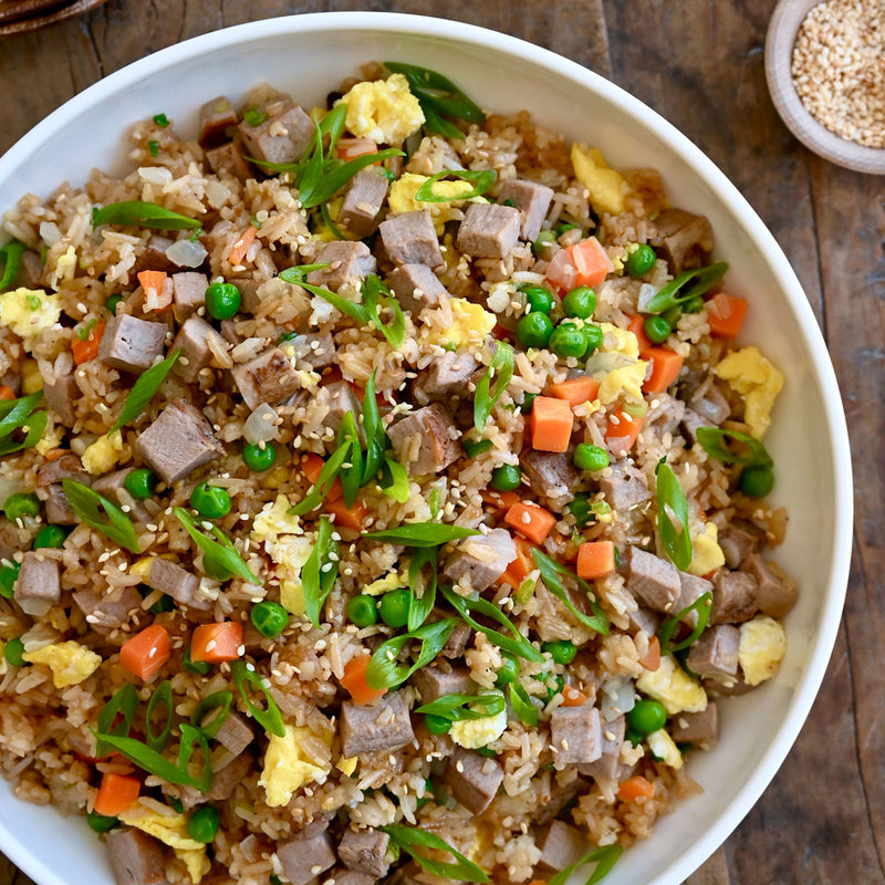 Kurobuta Pork Tenderloin Fried Rice