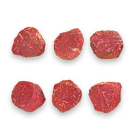 Prime Filets on white background 